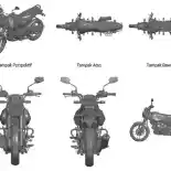 Desain Paten Bajaj Freedom 125, Motor Berbahan Bakar Gas Terdaftar di Indonesia!