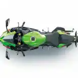 Komparasi Dimensi Kawasaki Ninja ZX-4RR dan ZX-25R, Hampir Sama