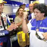 Diego Maradona Meninggal, Intip Kedekatannya dengan Valentino Rossi