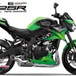 Bocoran Konsep Motor Naked Sport 250 cc 4-Silinder, Kawasaki Z25R