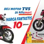 Asyik, Beli Motor TVS Bisa Lewat Minimarket, Ada Diskonnya Lho Asyik, Beli Motor TVS Bisa Lewat Minimarket, Ada Diskonnya Lho