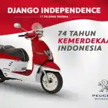 Sambut Hari Kemerdekaan, Peugeot Motocycles Hadirkan Django dalam 17 Warna