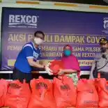 Ribuan Paket Donasi dari Pelumas Rexco Disalurkan ke Masyarakat