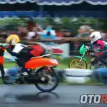Ajang Drag Bike Klaten, Konsisten dan Luber Sampai 400-an Stater