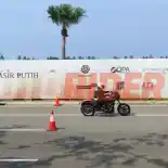 FOTO: Motor Besar Harley-Davidson Diadu dalam Drag Race