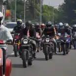 Berbagai Komunitas Roda Dua Ramaikan Gelaran Eneos Otorun 2023