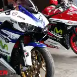 Bodi Set Airbrush Yamaha R25 dan Kawasaki Ninja 250 FI, Obat Bosan Tampang Standar