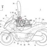 Honda Patenkan Fitur Airbag Vertikal untuk Motor