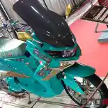 Modifikasi Yamaha Xeon GT125, NMax Ala Palembang
