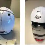 Bukti Helm Arai Palsu Mudah Pecah!