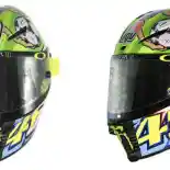 Keren, Helm Spesial Rossi dan Iannone Untuk Hayden Keren, Helm Spesial Rossi dan Iannone Untuk Hayden