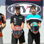 Helm KYT Bertema Indonesia Dipakai di MotoGP Mandalika 2025