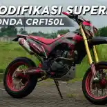 VIDEO: Honda CRF150L Modifikasi Supermoto - Review Indonesia | OtoRider