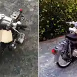 Jadi Lebih Lucu, Honda Cub Dimodifikasi Lebih Kecil Pakai Dua Mesin Jadi Lebih Lucu, Honda Cub Dimodifikasi Lebih Kecil Pakai Dua Mesin