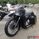 Modifikasi Honda PCX Custom Bagger di Honda Dream Ride 2019