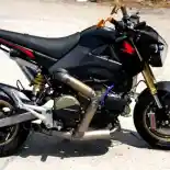 Begini Jadinya Kalau Honda Grom Dikawinkan Mesin Ducati 1199 Panigale R