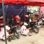 Honda Jabar Beri Dukungan dan Servis Gratis Buat Korban Gempa Cianjur