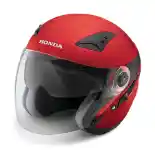 Helm Mewah Berkelir Merah Dengan Banderol Murah
