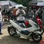 IEMS 2021 Hadirkan Unit Tes Honda PCX Electric, Dijual Masal?
