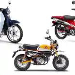 Siap Dikoleksi! Berikut Harga Baru Honda CT125, Super Cub C125, Monkey