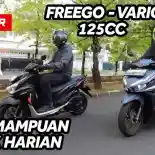 VIDEO: New Honda Vario 125 dan Yamaha Freego 125 | Group Test