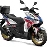 Gahar! Honda Vario 160 Pakai Pelek Jari-Jari dan Livery Africa Twin