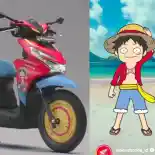 Ada Honda Beat Bergrafis One Piece, Bakal Dijual Umum? Ada Honda Beat Bergrafis One Piece, Bakal Dijual Umum?