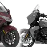 Harley-Davidson Street Glide Ultra vs Honda Gold Wing Edisi Spesial 50 Tahun, Pertarungan Motor Touring Premium