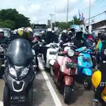 Hebohnya Gelaran Piaggio Indonesia Gelar Iconic Ride, Terekam Dalam Foto