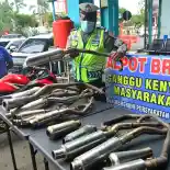 Pengguna Knalpot Brong di Sulteng Didenda Kambing, Menurut UU Bisa Kena Rp250 Ribu
