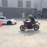 Triumph Street Triple Primadona Big Bike Test Ride GIIAS 2015 Triumph Street Triple Primadona Big Bike Test Ride GIIAS 2015