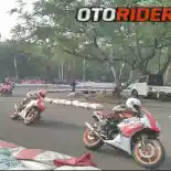 Irfan Ardiansyah Kuasai Kualifikasi Kelas CBR150 HRC Kemayoran
