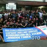 200 Penunggang Yamaha V-Ixion Gelar Baksos dan Kopdar