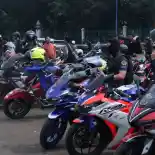 Meriah! Ratusan Rider Ramaikan Jamboride Hari Pertama Menuju IMOS