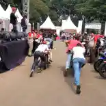 Kocaknya Balap Dorong, Dragrong di IMOS MotoFest 2016