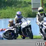 Galeri Insiden Yamaha Sunday Race 2015 Sentul
