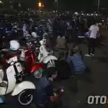 Jakarta Nite Ride Vol. 5, Ratusan Vespa Padati Jakarta