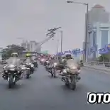 Galeri: Jeffrey Polnaja Konvoy di Ibu Kota Bareng Bikers