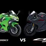 Komparasi Spesifikasi Kawasaki All New Ninja 250 dengan Honda CBR250RR, Dua Seteru Baru!