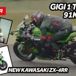 VIDEO: New Kawasaki Ninja ZX-4RR, Harga Rp 200 Jutaan
