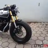 Cafe Racer Kekar Kawasaki W175 Ala Katros Garage