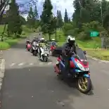 Mengintip Aksi Sosial Komunitas PCX di Kala Turing