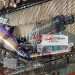 Shijiro Pamerkan Knalpot Titanium Skutik di IMOS 2025 dengan Harga Tembus Rp 9 Juta