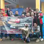 Komunitas Aerox Salurkan Donasi Bantu Korban Erupsi Semeru