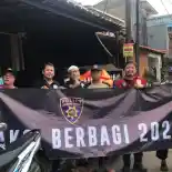 Komunitas Harley Davidson Bantu Korban Banjir