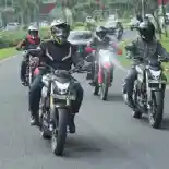 Komunitas Motor Honda Jalani Kegiatan Riding dan Camping