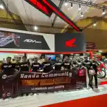 Komunitas Honda CRF & CB150X Kunjungi Booth AHM Di IIMS 2023