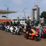 Kompaknya Klub Motor Ini Saat Menyambut Kehadiran All New Honda PCX