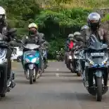 Komunitas Vario dan Ikatan Motor Honda Bandung Gelar Aksi Berbagi serta Peduli Masyarakat