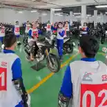 Komunitas HPCI Dibekali Pelatihan Safety Riding di AHM SRC Park